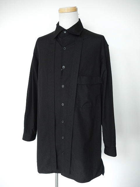 THE GINZA Yohji Yamamoto セーラロングケープ BLACK THE GINZA Yohji Yamamoto セーラロングケープ BLACK